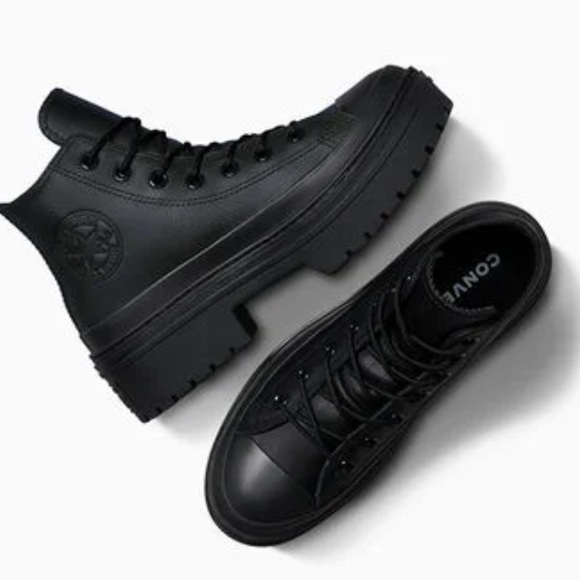 Chuck Taylor All Star Lugged Heel Platform Waterproof Women’s Shoes - Picture 6 of 7